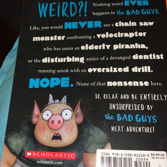 3 scholastic the BAD GUYS kids books ages 7-10 - Picture 5 of 7